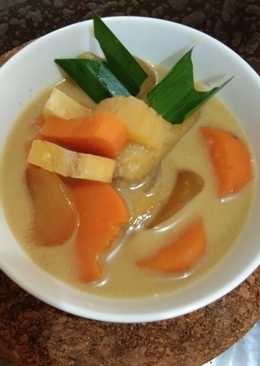 Kolak pisang ubi kolang kaling