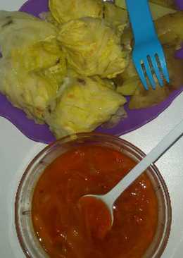 21. Cabbage roll w/ saus asam manis pedas