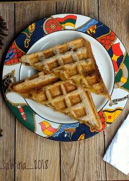 Waffle roti gandum ðŸž#bandung_recooklenidenyra