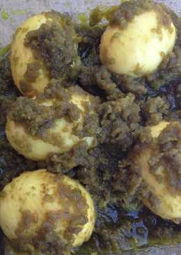 Telur balado cabe hijau