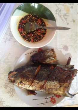 Ikan tongkol bakar tanpa bumbu