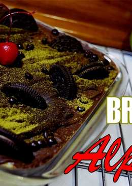 BROWKAT KEKINIAN | Brownies Alpokat Premium Cheese Cream Mix Cokelat Ganache | Resep Anti Gagal