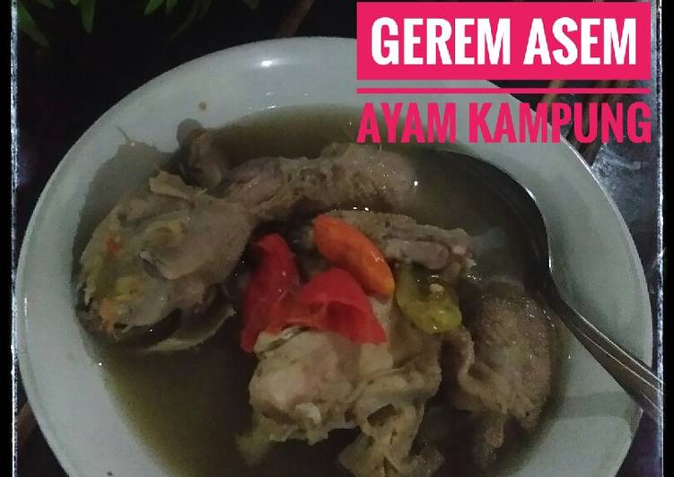 Gerem Asem Ayam Kampung #RabuBaru