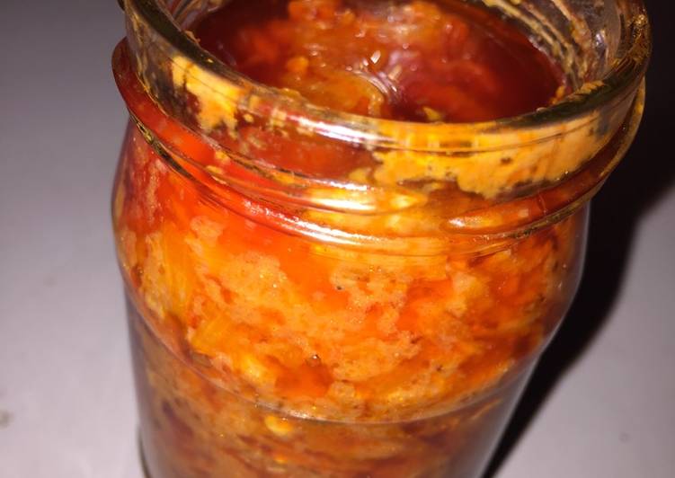 gambar untuk resep Sambel tomat bawang mantap dan tahan lama ateu ully