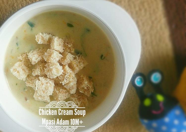 Resep [MPASI 10 M+] Chicken Cream Soup + Potato + Sweet Corn - Adam's
Mommy