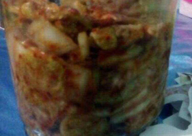 Resep Kimchi Dari saras tiani