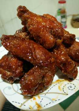 Ayam goreng madu (sedikit) pedas