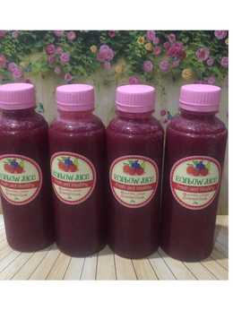 Diet Juice Orange Blueberry Guava Beetroot