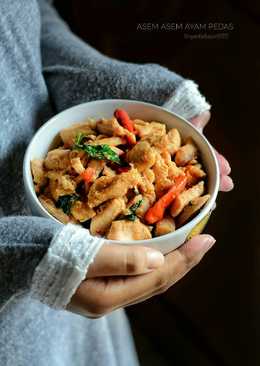 Asem Asem Ayam Pedes #ketopad_cp_resepayam