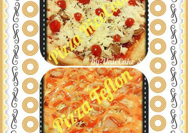 resep Pizza Apa Ada Nya...^_^ (With RiceCooker 'N Teflon)