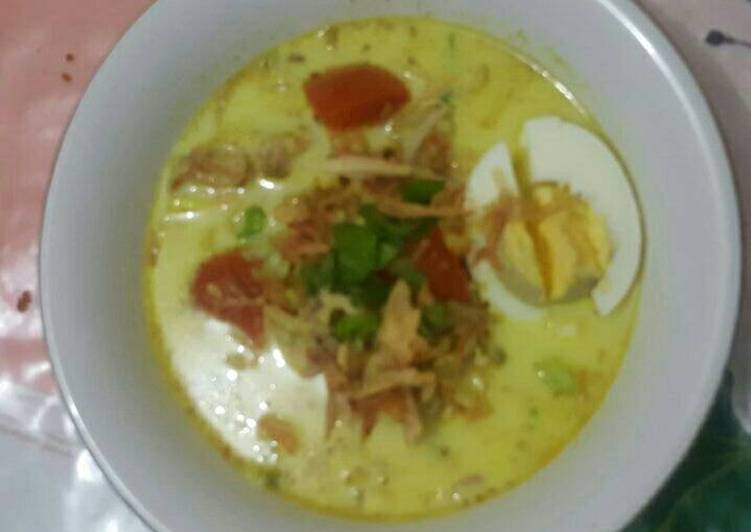 Resep Soto Ayam Susu - m.r.amalia