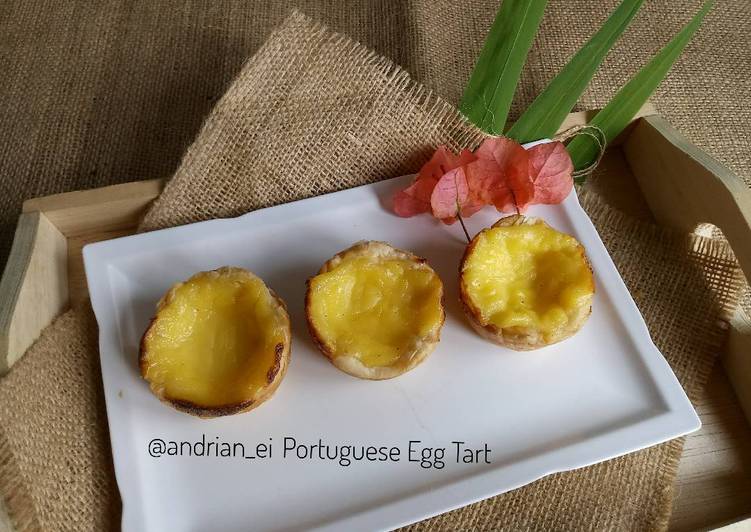 Resep Portuguese Egg Tart Karya Bunda Ei