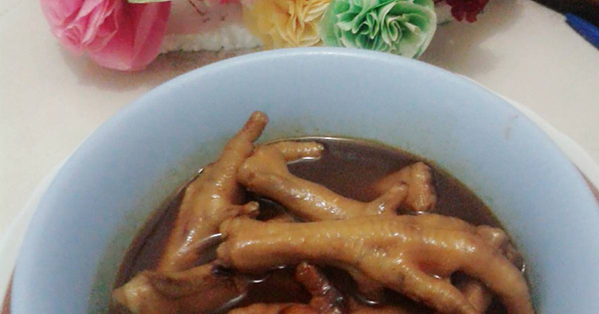 Resep Ceker ayam ala Indah