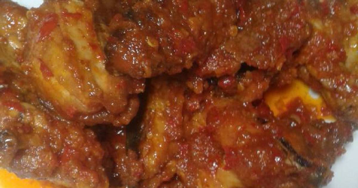 Resep Ayam balado simpell n enak ala Ucie La'ayu