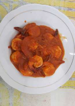 Udang saos padang simpel