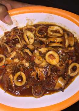 Cumi PAM (Pedas, Asam, Manis)