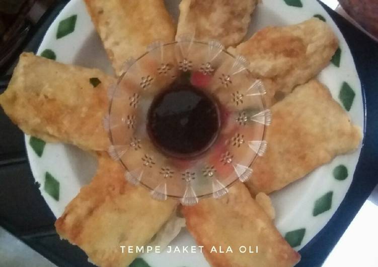 Tempe Jaket (tempe goreng tepung) #RabuBaru