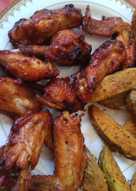 Spicy chicken wings versi goreng