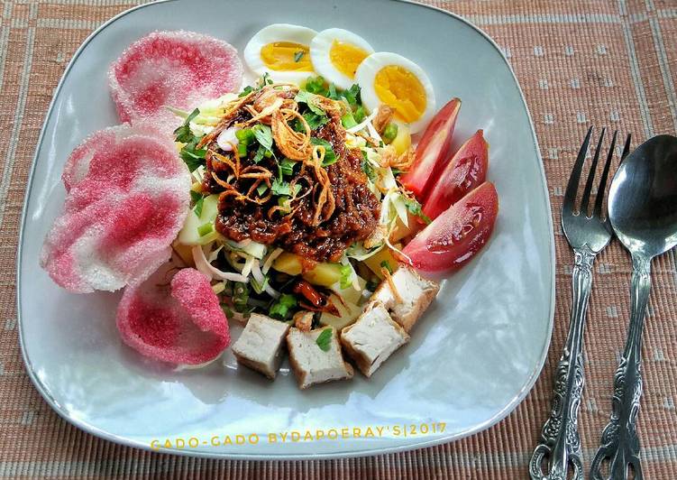 bahan dan cara membuat Gado-Gado ala Ay