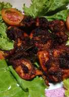 Ayam panggang(tanpa dipanggang) hm...hm.