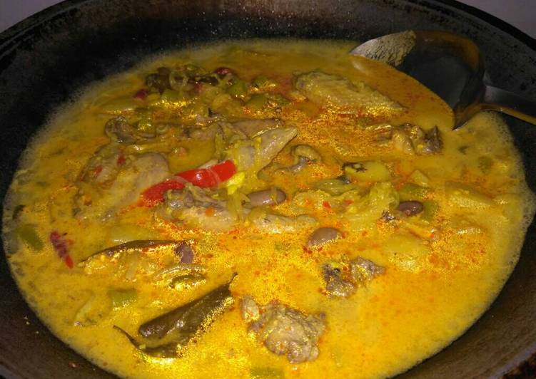 resep masakan Gulai ayam kampung