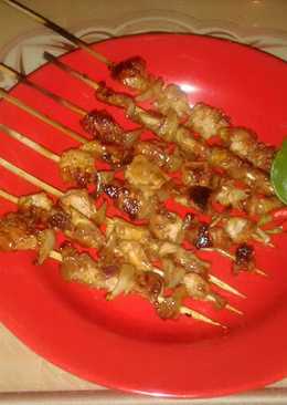 Sate ayam pedas manis sederhana ð