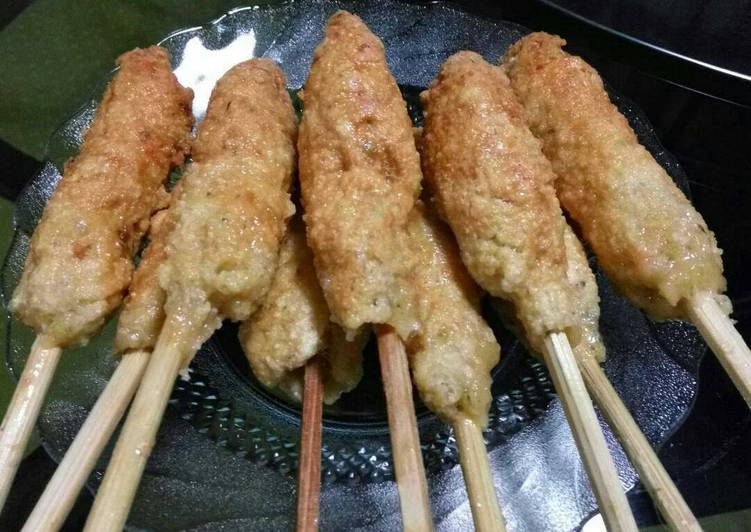 Resep Sate Lilit Salmon Karya Sidik Ilmawan