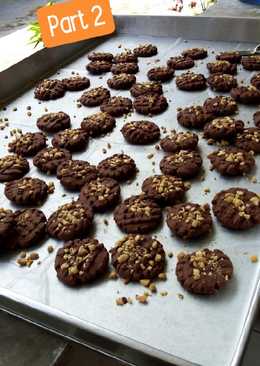 Choco kacang cookies