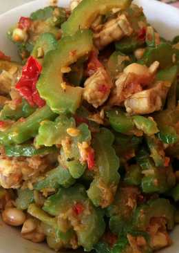 Tumis Pare Udang Rebon