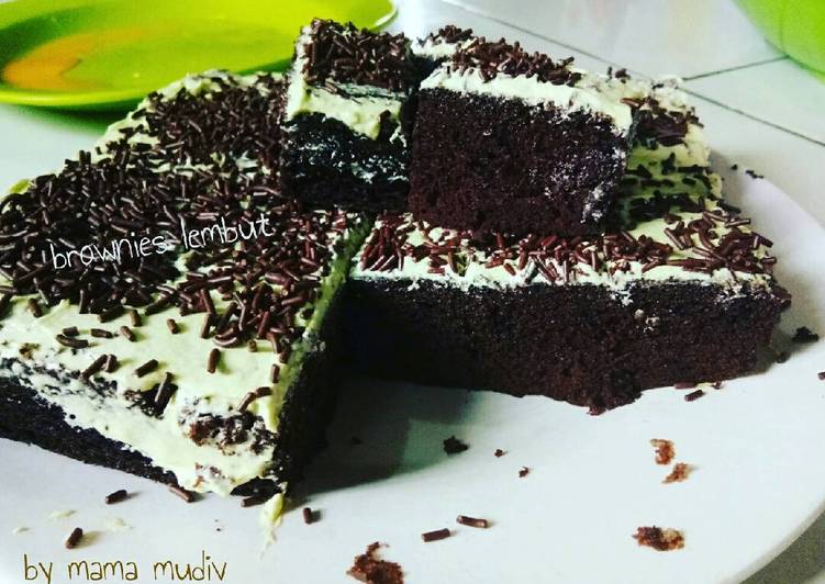 bahan dan cara membuat Brownies kukus ala mama mudiv