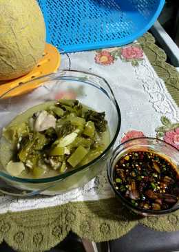 Ayam sayur asin