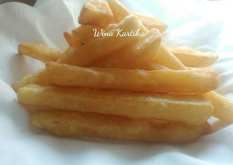 resep Kentang Goreng Ala KFC / MCD