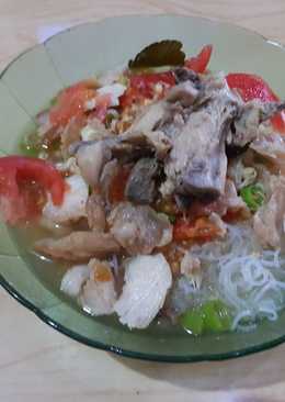 Soto ayam bening ala2 jawa