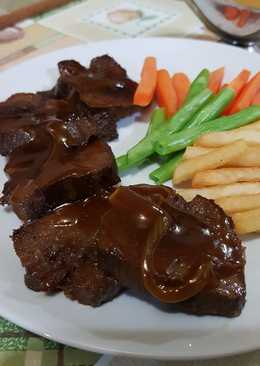 Bistik Lidah Sapi Ala Resto