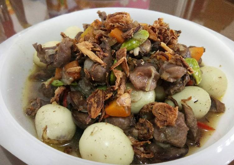 resep Tumis Ati Ampela Puyuh