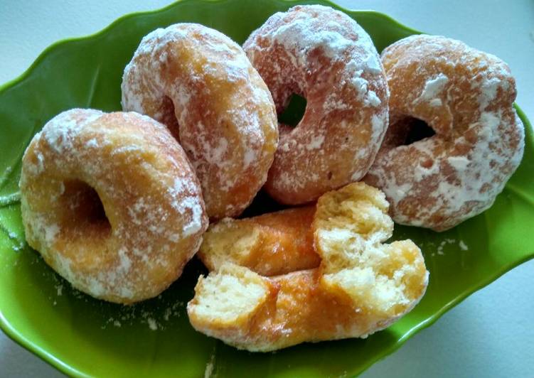 resep makanan Donat Tanpa Telur Super Lembuut