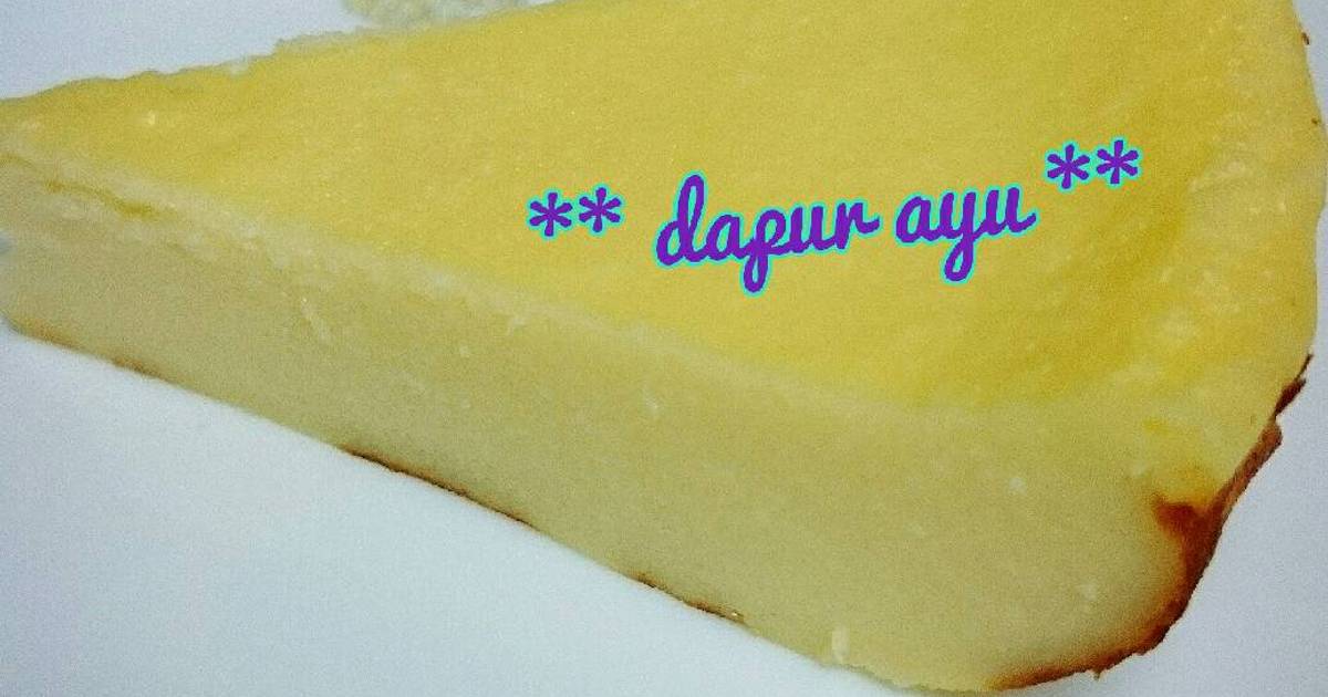 Resep Rice cooker "cheesecake" no mixer,ekonomis,praktis Resep Rice cooker "cheesecake" no mixer,ekonomis,praktis