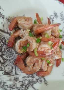 Udang asam garam simple