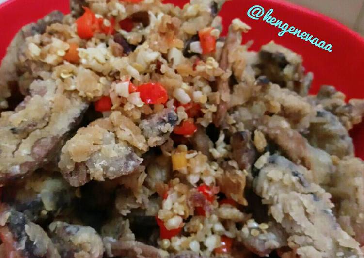 resep Jamur Crispy Sambel Korek ??