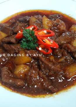 Semur Daging Kentang (#PR_AnekaSemur)