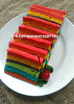 Rainbow cake*3