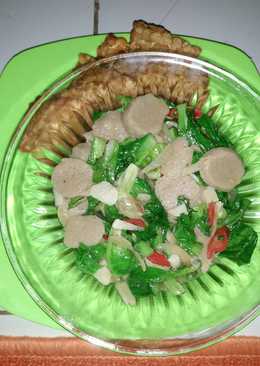 Cah Baby Kailan Bakso