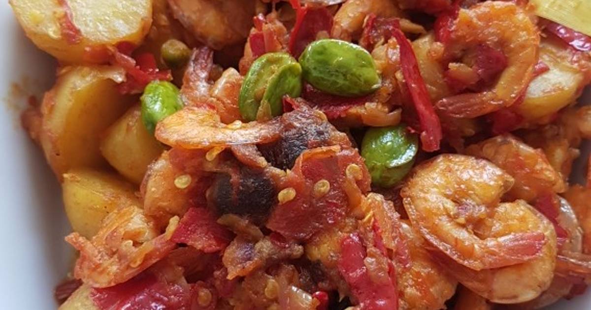 1 773 resep udang sambal balado enak dan sederhana Cookpad