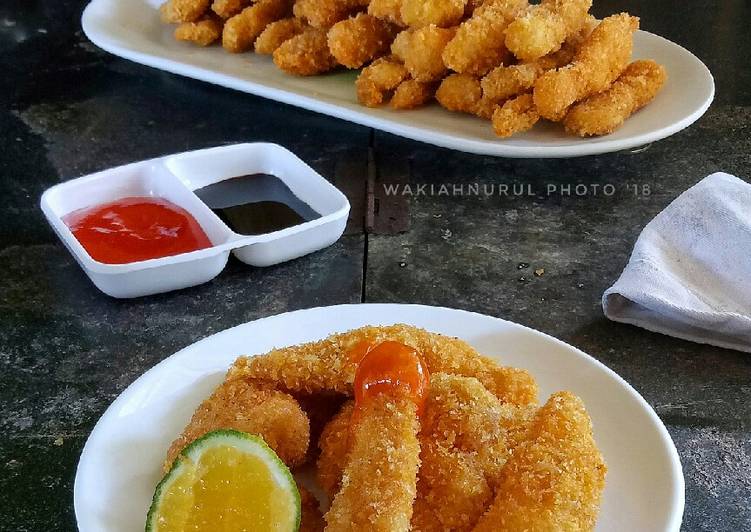 bahan dan cara membuat Chicken Katsu Seadanya