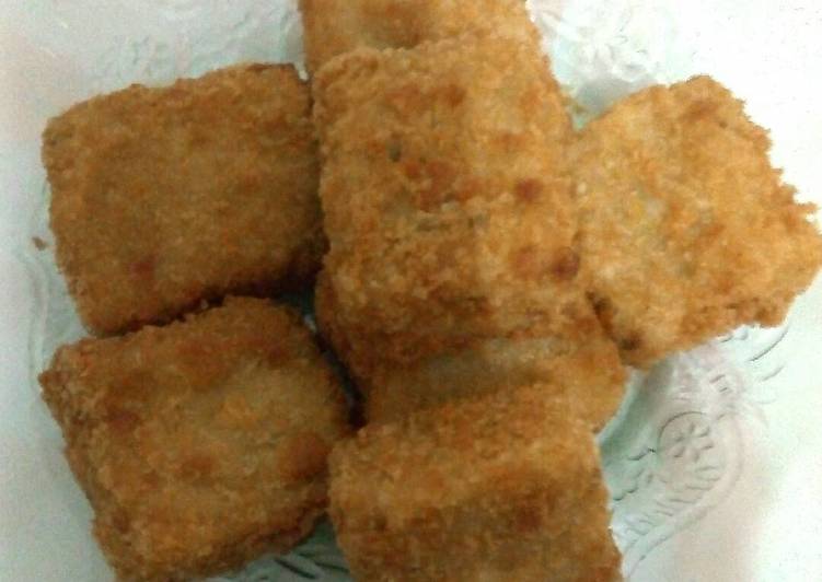 gambar untuk cara membuat Nugget Tahu Krispy