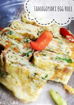 Tamagoyaki / Egg roll / Telur gulung