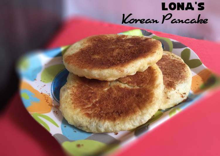 resep lengkap untuk Korean Pancake simple