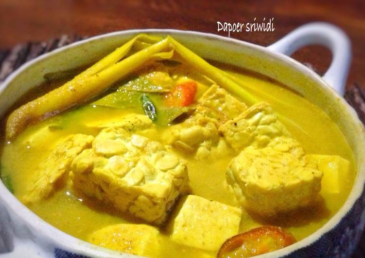 resep makanan Kuah tahu tempe