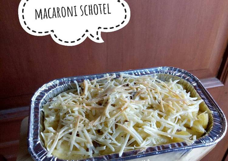 resep lengkap untuk Macaroni Schotel
