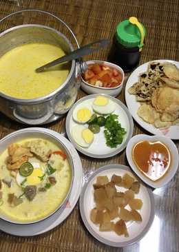 Soto betawi susu daging kikil